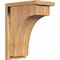 Ekena Millwork Huntington Smooth Corbel w/Backplate, Western Red Cedar, 7 1/2"W x 12"D x 16"H COR08X12X16HUN01SWR - alternate 1